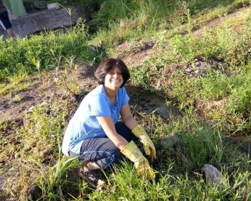 Aditi Deodhar in the Field - Mutha riverbed Vitthalwadi Pune